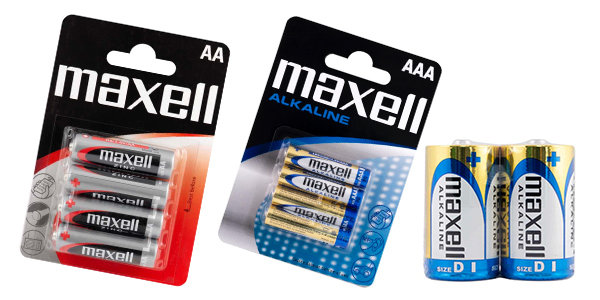 Батарейки Maxell